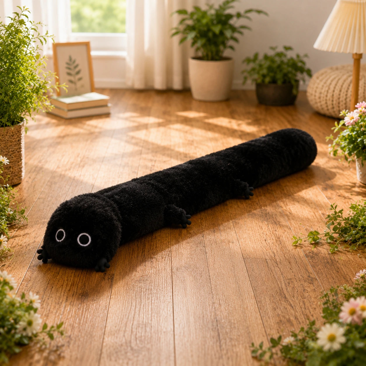 Witch Hat Atelier Black Brushbuddy Plush - 40 cm / 15.9 in