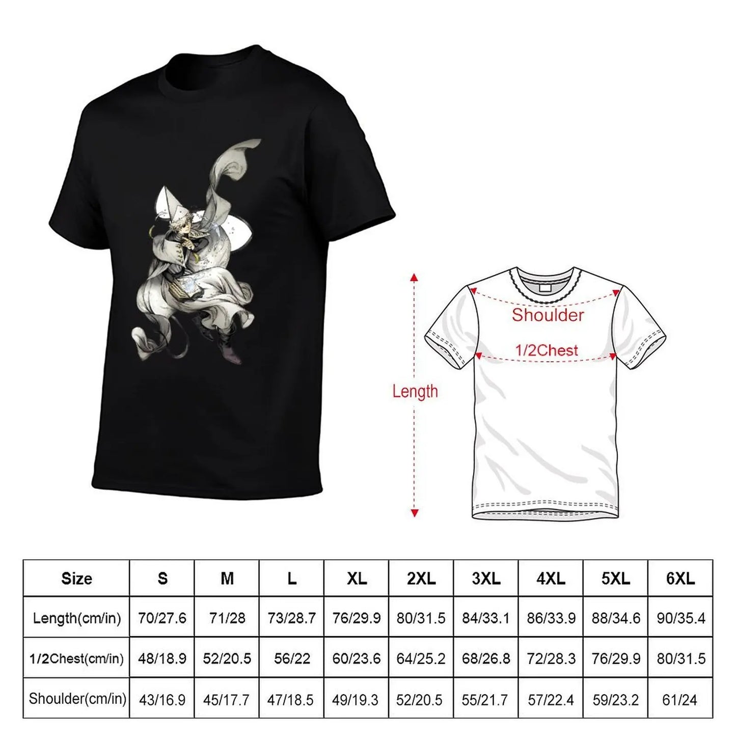 T-shirt blanc Witch Hat Atelier – Qifrey