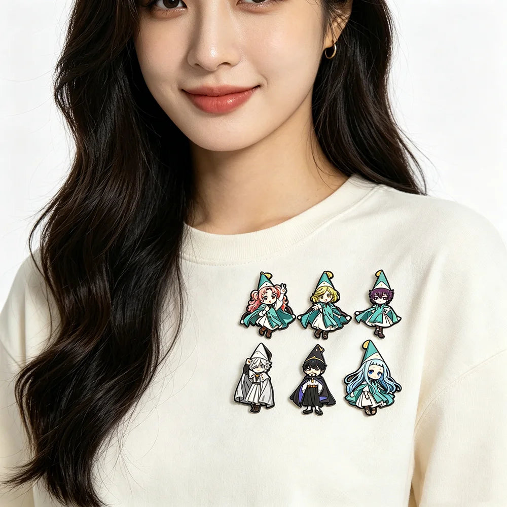 Witch Hat Atelier Enamel Pin Set - 6PCS Coco Agott Olruggio Richeh