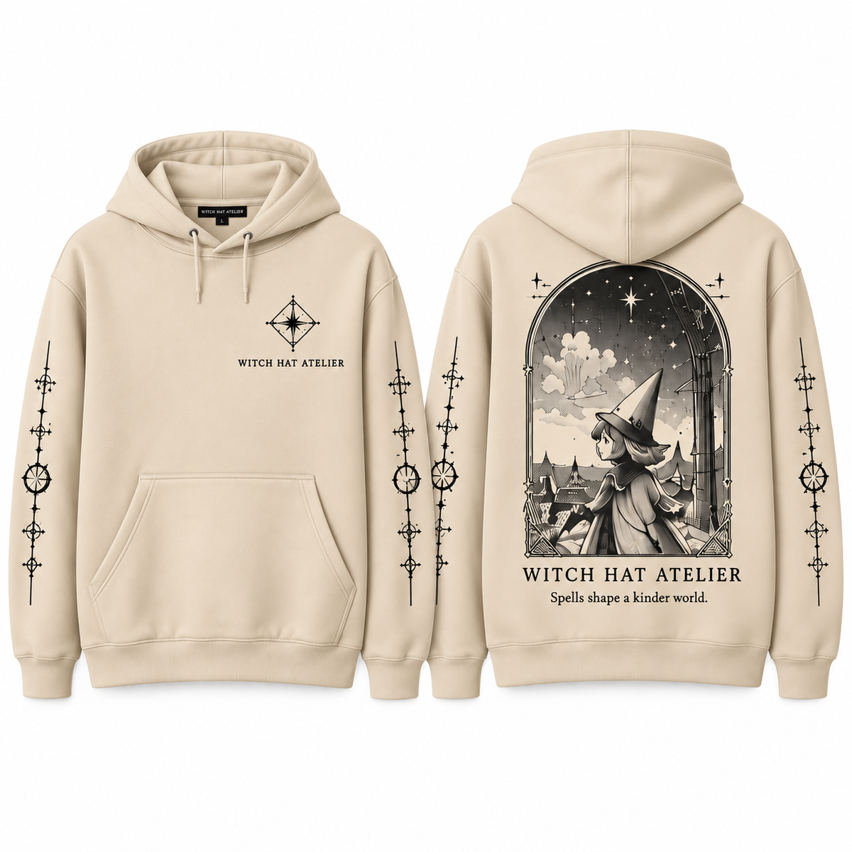Premium Witch Hat Atelier Atelier Hoodie – 6 Colors Available