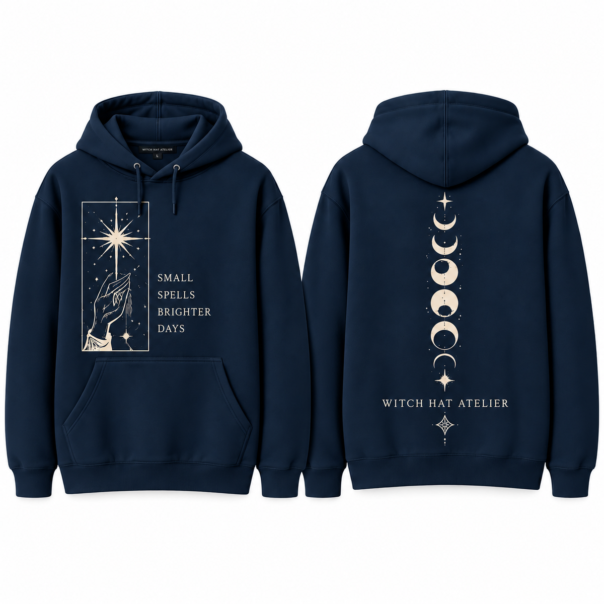 Premium Witch Hat Atelier Spellcraft Hoodie – 6 Colors Available
