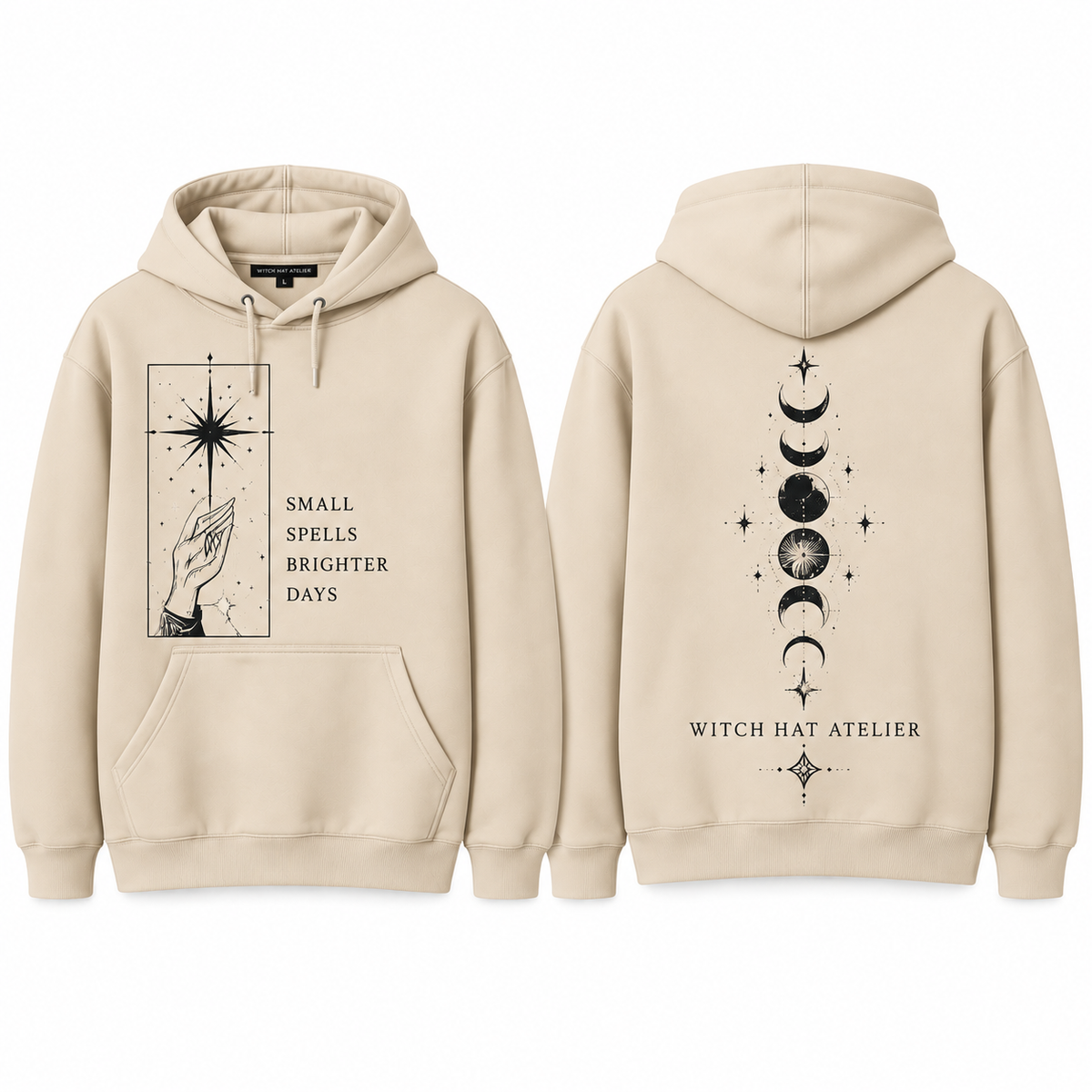 Premium Witch Hat Atelier Spellcraft Hoodie – 6 Colors Available