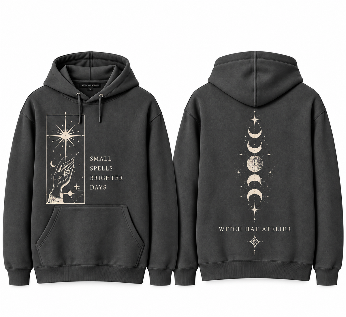 Premium Witch Hat Atelier Spellcraft Hoodie – 6 Colors Available