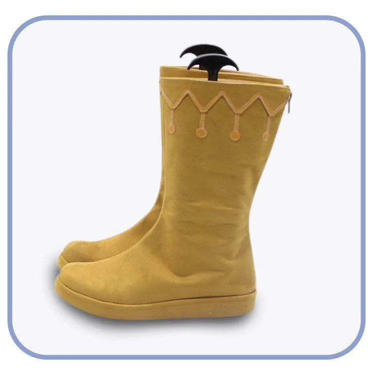 Tetia Cosplay Leather Boots - Witch Hat Atelier