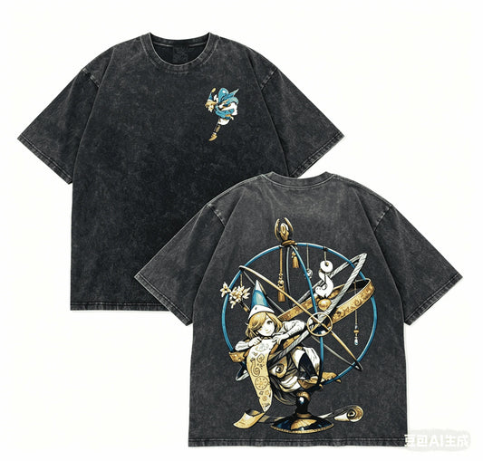 Witch Hat Atelier Washed T-Shirt - Qifrey