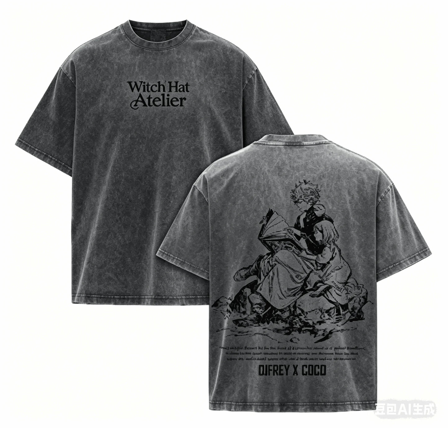 Witch Hat Atelier Gewaschenes T-Shirt – Coco