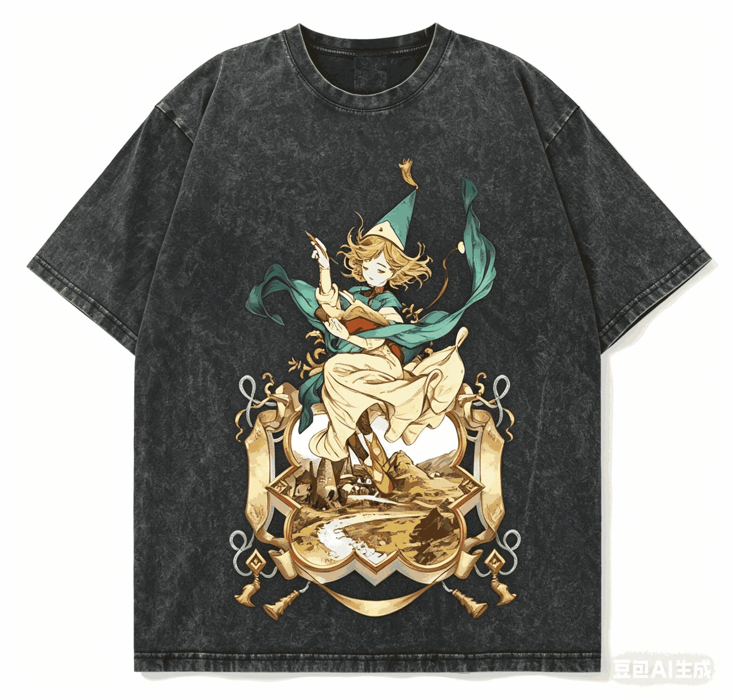 Witch Hat Atelier Gewaschenes T-Shirt – Coco