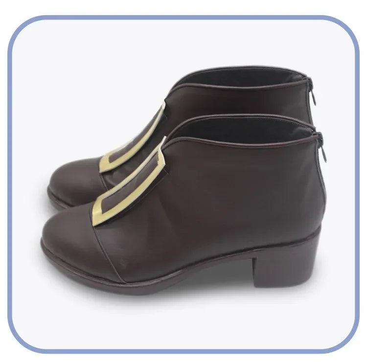 Agott Cosplay Leather Shoes - Witch Hat Atelier