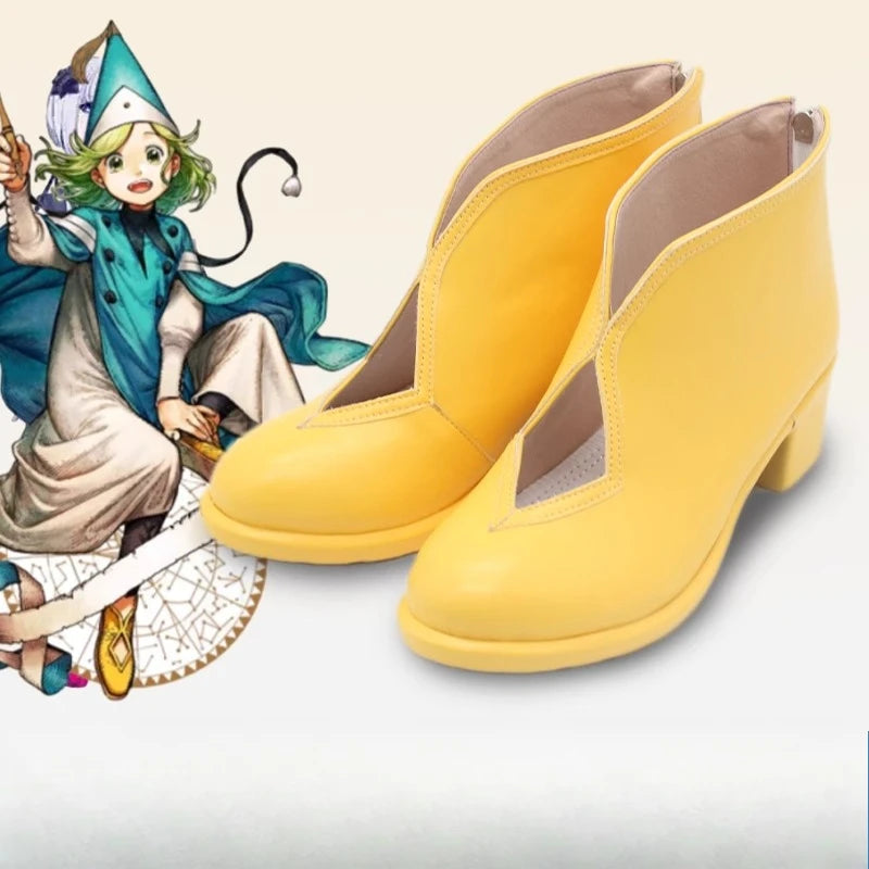 Coco Cosplay Leather Shoes - Witch Hat Atelier