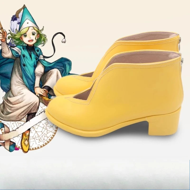 Coco Cosplay Leather Shoes - Witch Hat Atelier