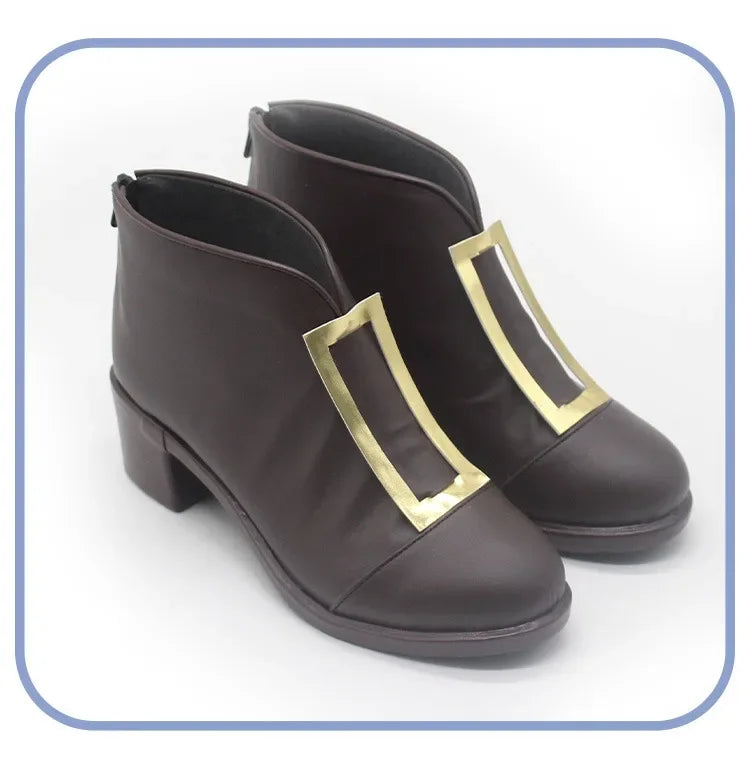Agott Cosplay Leather Shoes - Witch Hat Atelier