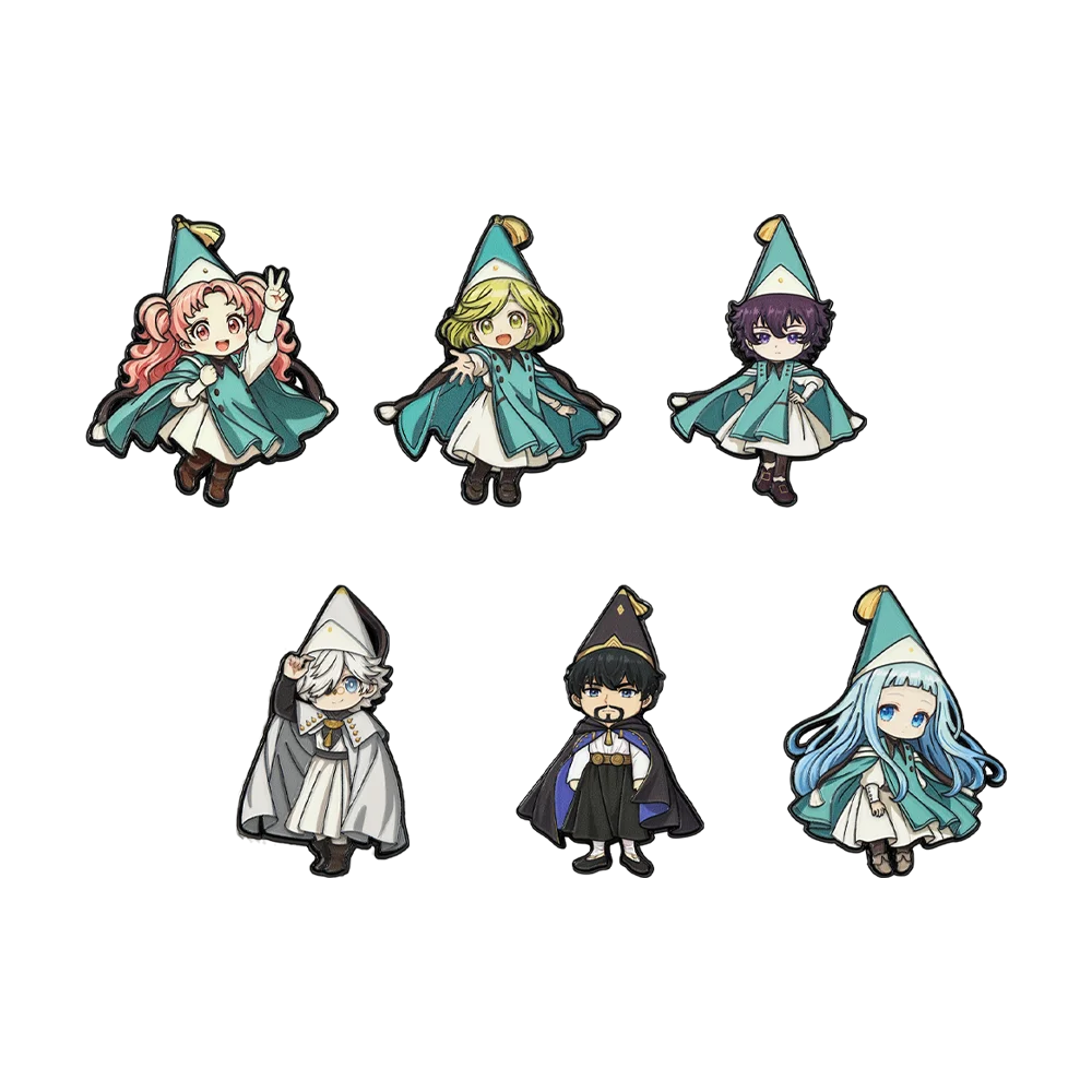 Witch Hat Atelier Enamel Pin Set - 6PCS Coco Agott Olruggio Richeh
