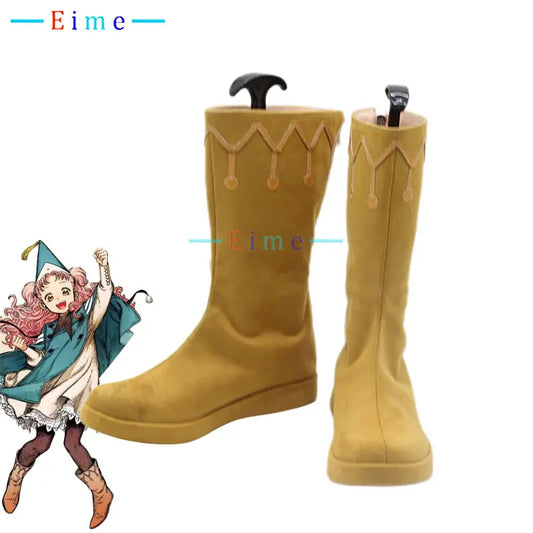 Tetia Cosplay Leather Boots - Witch Hat Atelier