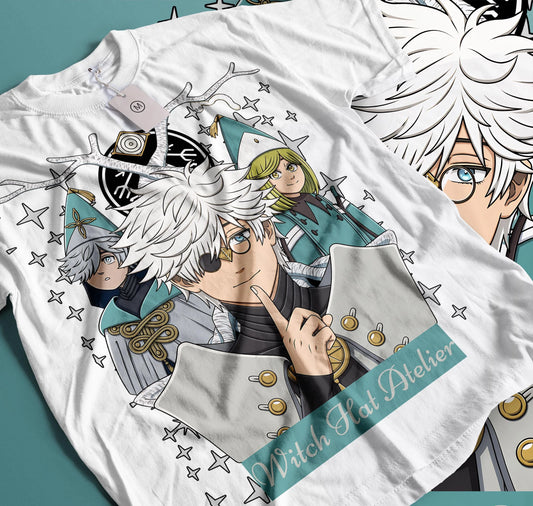 Witch Hat Atelier Qifrey T-Shirt – Available in Multiple Colours