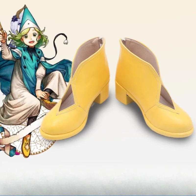Coco Cosplay Leather Shoes - Witch Hat Atelier