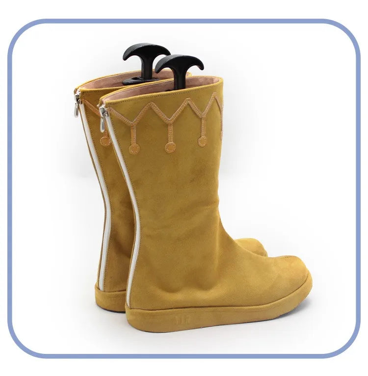 Tetia Cosplay Leather Boots - Witch Hat Atelier