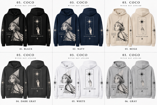 Witch Hat Atelier Coco hoodie in beige